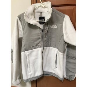 White Northface Jacket